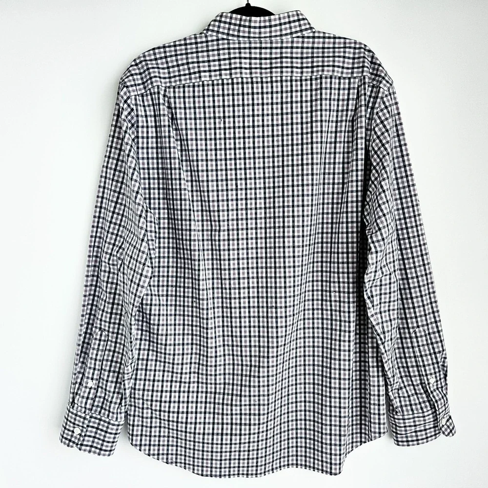 J Crew Lot Of 4 Button Down Long Sleeve Shirts Mens XL Slim & Classic Checkered - Picture 3 of 13